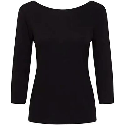 T-Shirt fransa Dotta Noir M Femme T-Shirt fransa Dotta Noir M Femme