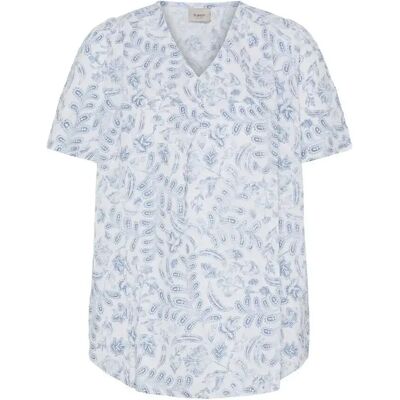T-Shirt fransa Sophia 1 Bleu XS Femme T-Shirt fransa Sophia 1 Bleu XS Femme