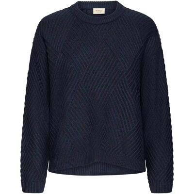 Pullover Damen fransa FRKalikka 1 Bleu XS Femme Pullover Damen fransa FRKalikka 1 Bleu XS Femme