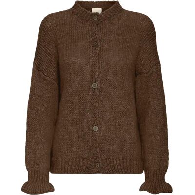 Strickjacke, Damen fransa FRSirine 2 Marron L/XL Femme Strickjacke, Damen fransa FRSirine 2 Marron L/XL Femme