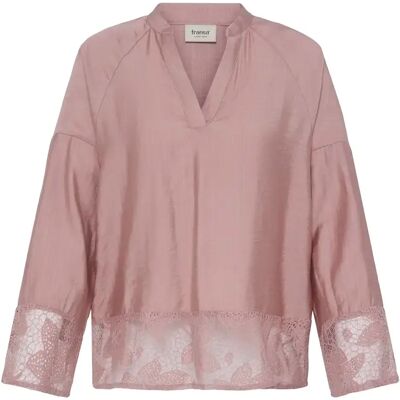 Langärmelige Bluse, Damen fransa Frminnas Rose XL Femme Langärmelige Bluse, Damen fransa Frminnas Rose XL Femme
