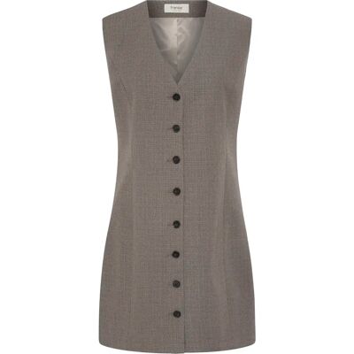 Ärmelloses Kleid, Damen fransa Isoldes 1 Gris 36 Femme Ärmelloses Kleid, Damen fransa Isoldes 1 Gris 36 Femme