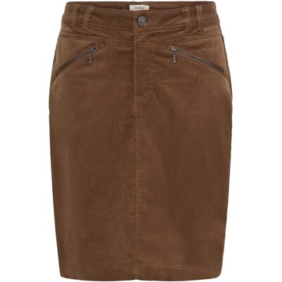 Kurzer Rock für Damen fransa Tean 1 Marron 36 Femme Kurzer Rock für Damen fransa Tean 1 Marron 36 Femme