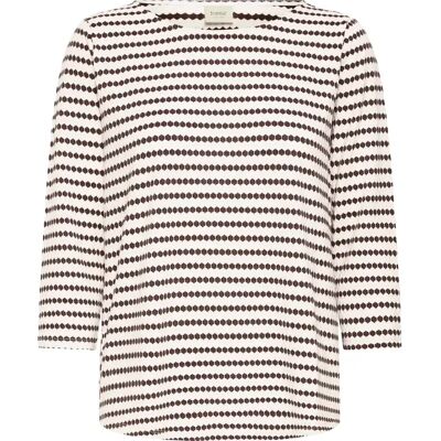 Langarmshirt fransa Josie 2 Marron 2XL Femme Langarmshirt fransa Josie 2 Marron 2XL Femme