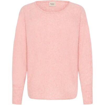 Pullover mit Rundhalsausschnitt Damen fransa Romina 1 Rose M Femme Pullover mit Rundhalsausschnitt Damen fransa Romina 1 Rose M Femme