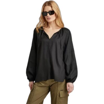Langärmelige Bluse, Frau G-Star Scoop Noir 2XS Femme Langärmelige Bluse, Frau G-Star Scoop Noir 2XS Femme