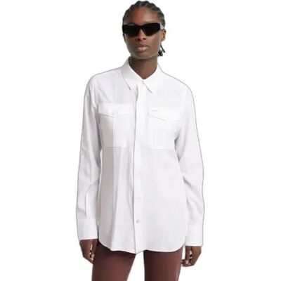 Slim-Fit Langarmbluse für Damen G-Star Blanc XS Femme Slim-Fit Langarmbluse für Damen G-Star Blanc XS Femme