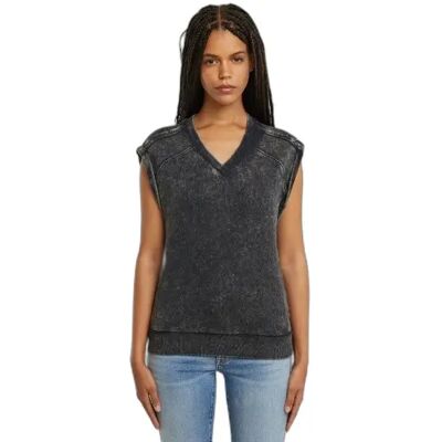 Ärmelloser Pullover Damen G-Star washed Gris M Femme Ärmelloser Pullover Damen G-Star washed Gris M Femme