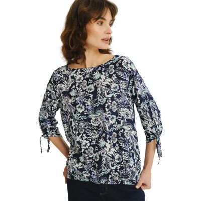 Bluse, 3/4-Ärmel, Damen Greenpoint Regular January Bleu 46 Femme Bluse, 3/4-Ärmel, Damen Greenpoint Regular January Bleu 46 Femme