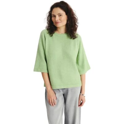 Pullover mit kurzen Ärmeln, Damen Greenpoint Regular January Vert XS Femme Pullover mit kurzen Ärmeln, Damen Greenpoint Regular January Vert XS Femme