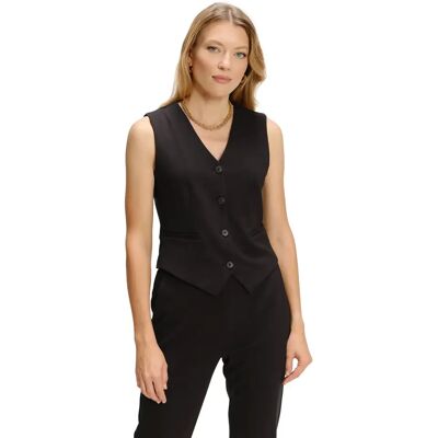 Klassisches geschlossenes Anzug-Gilet für Damen Greenpoint Noir 36 Femme Klassisches geschlossenes Anzug-Gilet für Damen Greenpoint Noir 36 Femme
