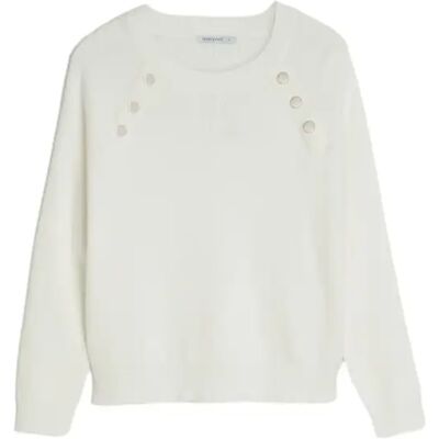 Pullover Damen Greenpoint Blanc M Femme Pullover Damen Greenpoint Blanc M Femme