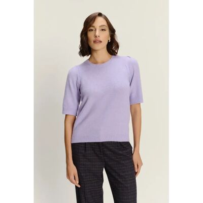 Pullover mit 3/4-Ärmeln, Damen Greenpoint Violet XS Femme Pullover mit 3/4-Ärmeln, Damen Greenpoint Violet XS Femme
