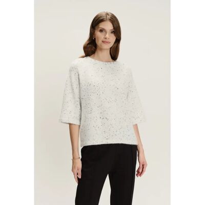 Pullover aus Wolle, Damen Greenpoint Blanc XS Femme Pullover aus Wolle, Damen Greenpoint Blanc XS Femme