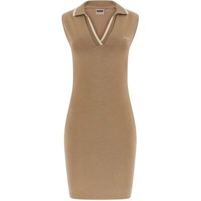 Ärmelloses Kleid, Damen Guess Jasmine Beige XS Femme Ärmelloses Kleid, Damen Guess Jasmine Beige XS Femme