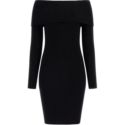 Pulloverkleid Damen Guess Julia Noir M Femme Pulloverkleid Damen Guess Julia Noir M Femme