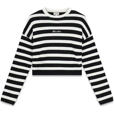 Pullover Damen Guess striped Noir M Femme Pullover Damen Guess striped Noir M Femme