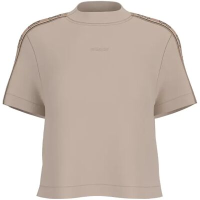 T-Shirt Guess Britney Beige 2XS Femme T-Shirt Guess Britney Beige 2XS Femme