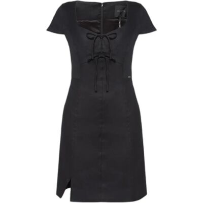Mini-Kleid mit Knoten für Frauen Guess Isabeau Noir XS Femme Mini-Kleid mit Knoten für Frauen Guess Isabeau Noir XS Femme