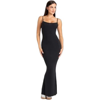 Eng anliegendes Maxikleid Damen Gym Glamour Flexi Noir M Femme Eng anliegendes Maxikleid Damen Gym Glamour Flexi Noir M Femme