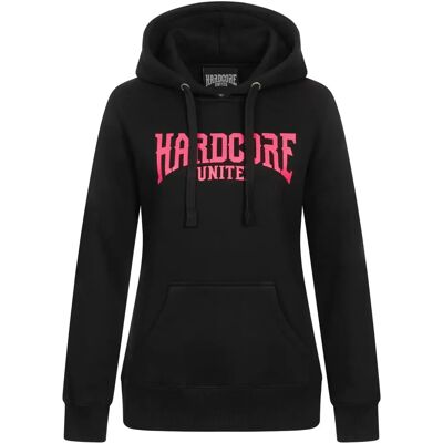 Hoodie Damen Hardcore United Bobby Noir 2XL Femme Hoodie Damen Hardcore United Bobby Noir 2XL Femme