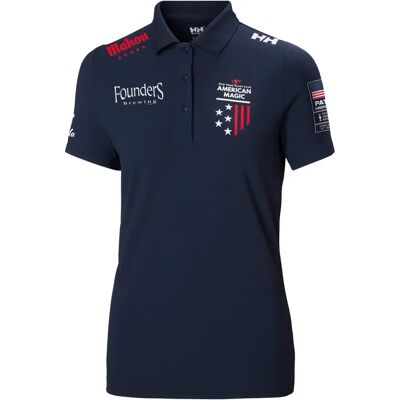 Polo-Shirt Damen Helly Hansen Crew Tech Bleu L Femme Polo-Shirt Damen Helly Hansen Crew Tech Bleu L Femme