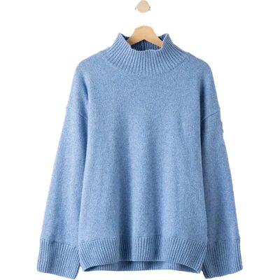 Rollkragenpullover Damen Holebrook Margot WP Bleu M Femme Rollkragenpullover Damen Holebrook Margot WP Bleu M Femme