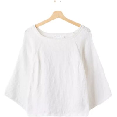 Pullover Damen Holebrook Juni Boxy Blanc XS Femme Pullover Damen Holebrook Juni Boxy Blanc XS Femme