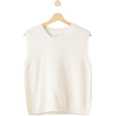 Ärmelloser Pullover Damen Holebrook Elsy Blanc M Femme Ärmelloser Pullover Damen Holebrook Elsy Blanc M Femme