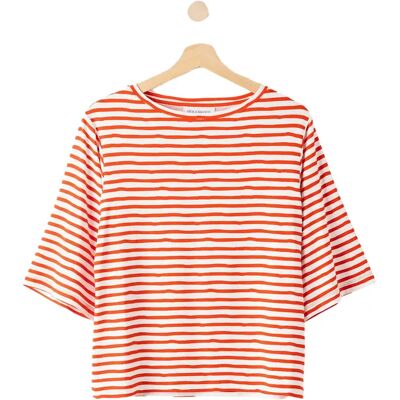 Damen T-Shirt mit U-Boot-Ausschnitt Holebrook Ellen Blanc XS Femme Damen T-Shirt mit U-Boot-Ausschnitt Holebrook Ellen Blanc XS Femme