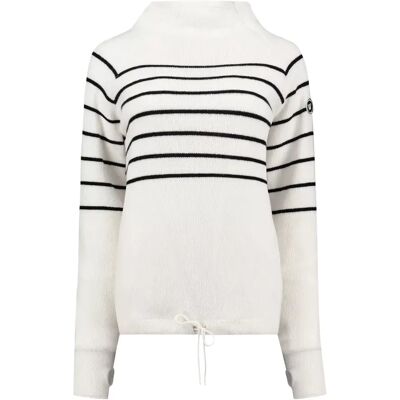Pullover mit Rundhalsausschnitt Damen Holebrook Martina Bleu L Femme Pullover mit Rundhalsausschnitt Damen Holebrook Martina Bleu L Femme