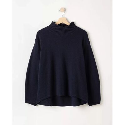Rollkragenpullover Damen Holebrook Veronika Bleu M Femme Rollkragenpullover Damen Holebrook Veronika Bleu M Femme