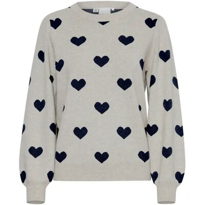 Pullover Damen Ichi IHBrielle 2 Beige XL Femme Pullover Damen Ichi IHBrielle 2 Beige XL Femme
