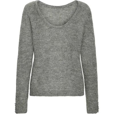 Pullover Damen Ichi IHKamara 16 Gris S Femme Pullover Damen Ichi IHKamara 16 Gris S Femme