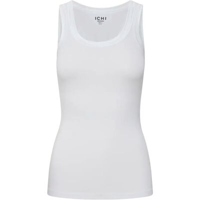 Damen-Top Ichi Zola TO Blanc M Femme Damen-Top Ichi Zola TO Blanc M Femme