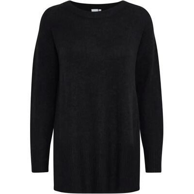 Pullover Damen Ichi Kamara Noir S Femme Pullover Damen Ichi Kamara Noir S Femme