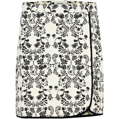 Minirock Damen Ichi Gizaro Blanc 40 Femme Minirock Damen Ichi Gizaro Blanc 40 Femme