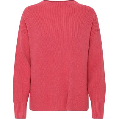 Pullover Damen Ichi Boston LS7 Rouge XL Femme Pullover Damen Ichi Boston LS7 Rouge XL Femme