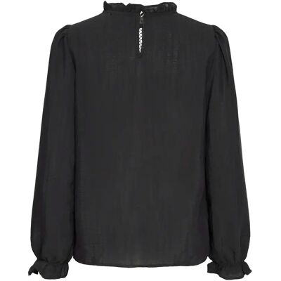 Langärmelige Bluse, Damen Ichi Sassy Noir 40 Femme Langärmelige Bluse, Damen Ichi Sassy Noir 40 Femme