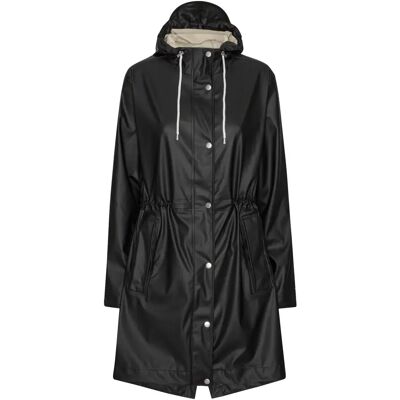 Regenparka, Damen Ilse Jacobsen Hornbæk Noir 34 Femme Regenparka, Damen Ilse Jacobsen Hornbæk Noir 34 Femme