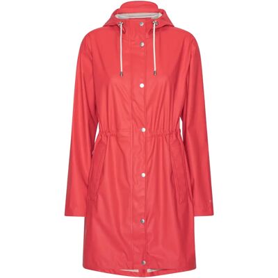 Regenparka, Damen Ilse Jacobsen Hornbæk Rouge 36 Femme Regenparka, Damen Ilse Jacobsen Hornbæk Rouge 36 Femme
