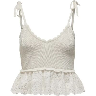 Damen-Top JDY Kristin Blanc XS Femme Damen-Top JDY Kristin Blanc XS Femme