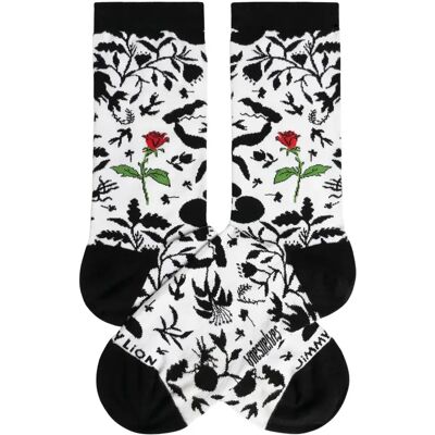 Socken Jimmy Lion Ynes Suelves Garden Blanc 36/40 Mixte Socken Jimmy Lion Ynes Suelves Garden Blanc 36/40 Mixte