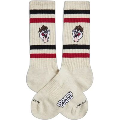 Socken Jimmy Lion Taz Beige 36/40 Mixte Socken Jimmy Lion Taz Beige 36/40 Mixte