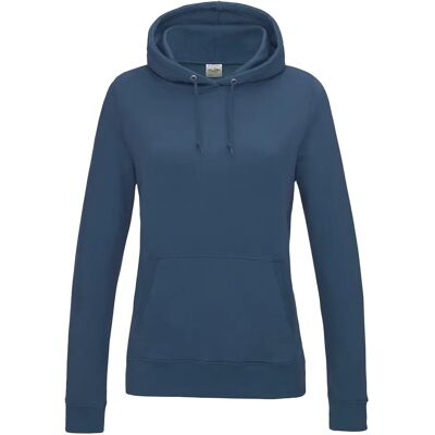 Hoodie Damen Just Hoods College Bleu M Femme Hoodie Damen Just Hoods College Bleu M Femme