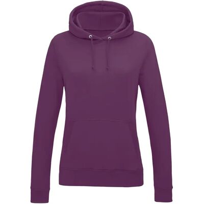 Hoodie Damen Just Hoods College Violet M Femme Hoodie Damen Just Hoods College Violet M Femme