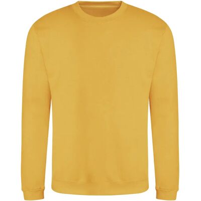 Sweatshirt mit Rundhalsausschnitt Just Hoods Awdis Jaune M Mixte Sweatshirt mit Rundhalsausschnitt Just Hoods Awdis Jaune M Mixte