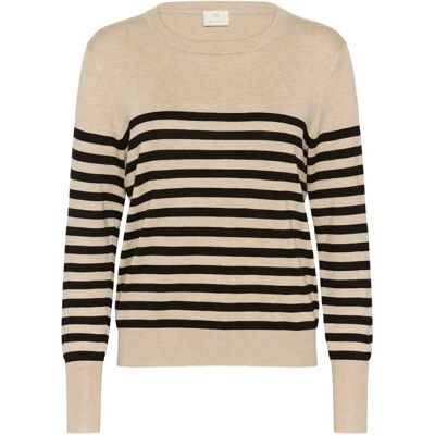 Pullover Damen KAFFE KALizza Beige XS Femme Pullover Damen KAFFE KALizza Beige XS Femme