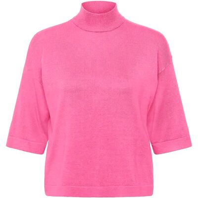 Rollkragenpullover Damen KAFFE Lizza Rose L Femme Rollkragenpullover Damen KAFFE Lizza Rose L Femme