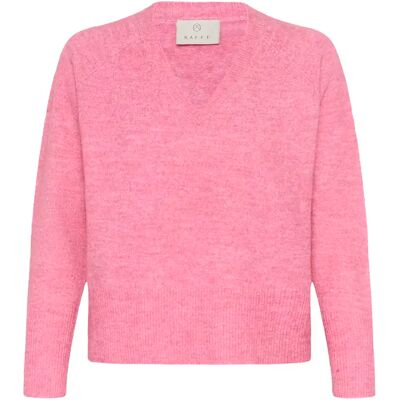 V-Ausschnitt Pulli für Damen KAFFE Niel Rose XS Femme V-Ausschnitt Pulli für Damen KAFFE Niel Rose XS Femme